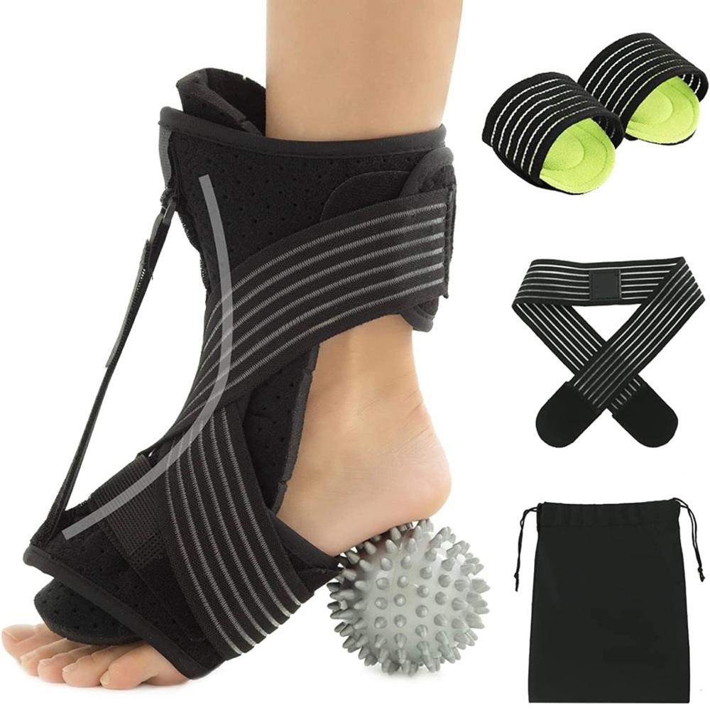 Plantar Fasciitis Night Splint, Adjustable Plantar Fasciitis Relief Night Splint